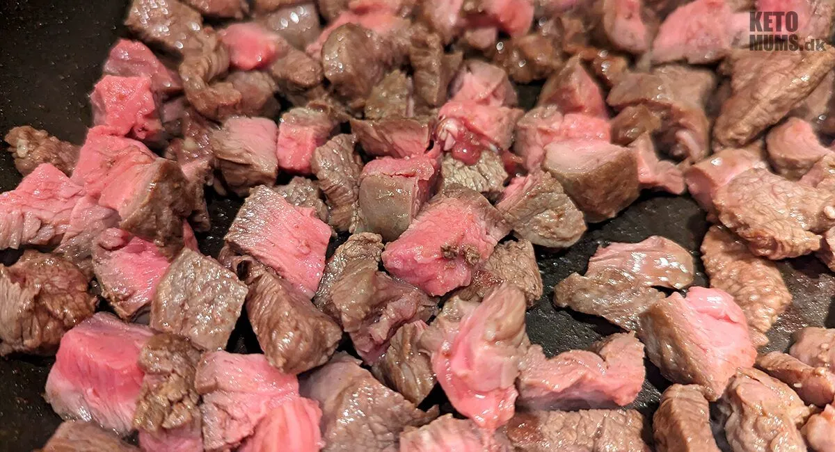 Luksus Keto Biksemad med Bearnaise — fremgangsmåde, trin 6
