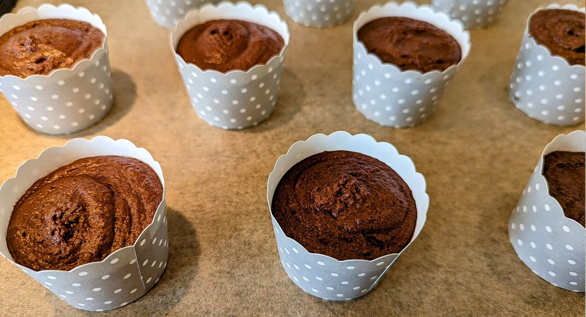 20 min. Keto Chokolademuffins - Super nem opskrift — fremgangsmåde, trin 6