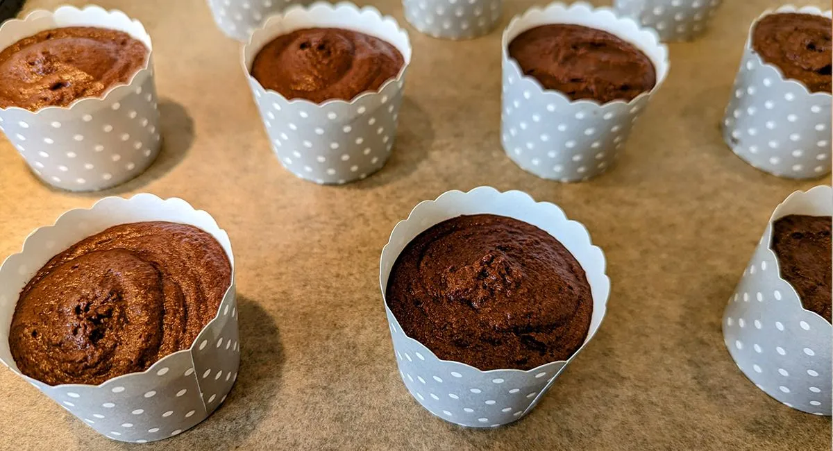 20 min. Keto Chokolademuffins - Super nem opskrift — fremgangsmåde, trin 6