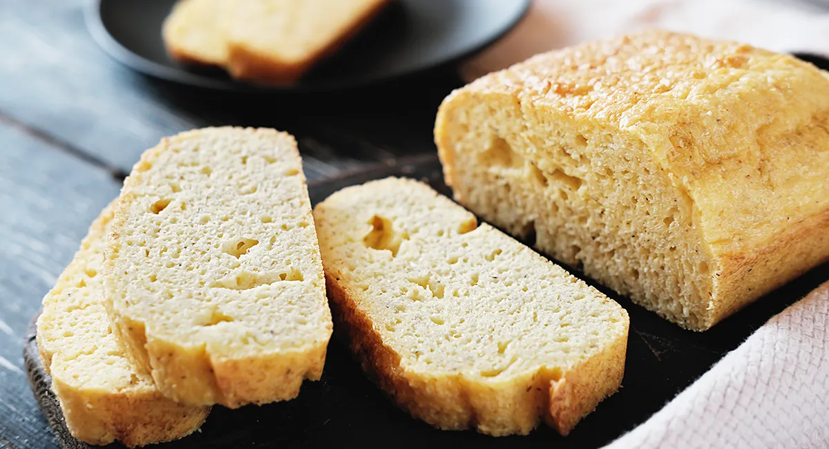 Nemt keto brød, der kan ristes