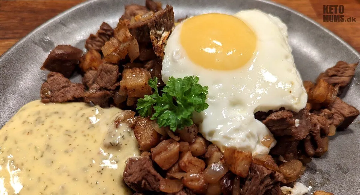 Luksus Keto Biksemad med Bearnaise — fremgangsmåde, trin 9