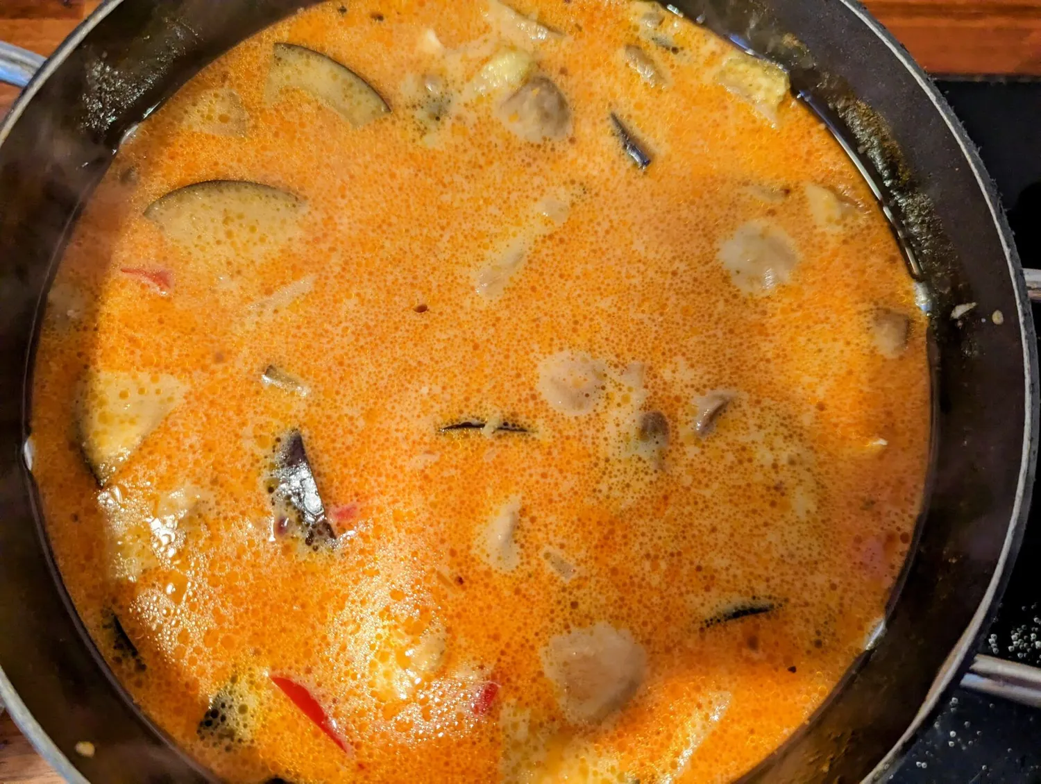 Thaisuppe med kokosmælk og kylling (keto-venlig) — fremgangsmåde, trin 5