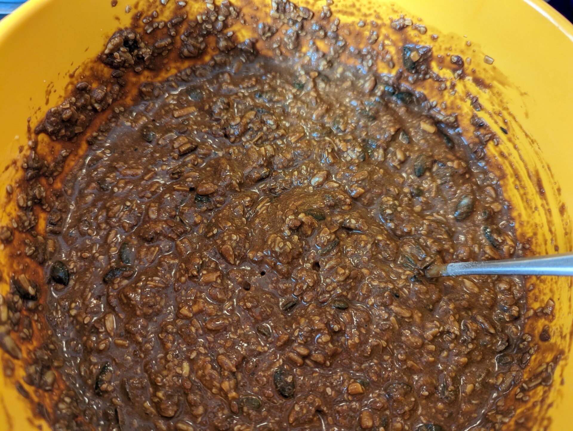 Det absolut bedste keto rugbrød - smager fuldstændig som alm. rugbrød — fremgangsmåde, trin 3