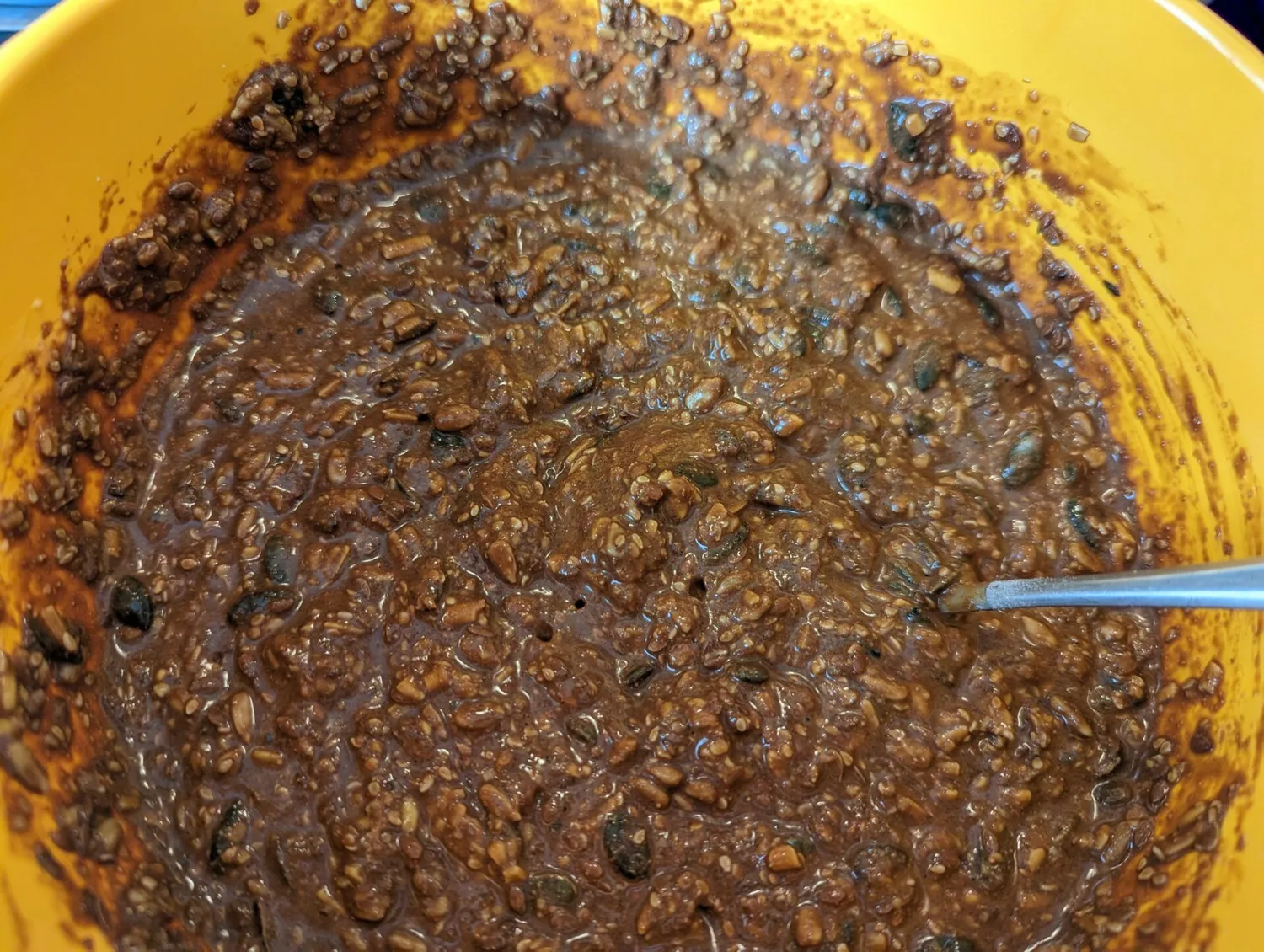 Det absolut bedste keto rugbrød - smager fuldstændig som alm. rugbrød — fremgangsmåde, trin 3